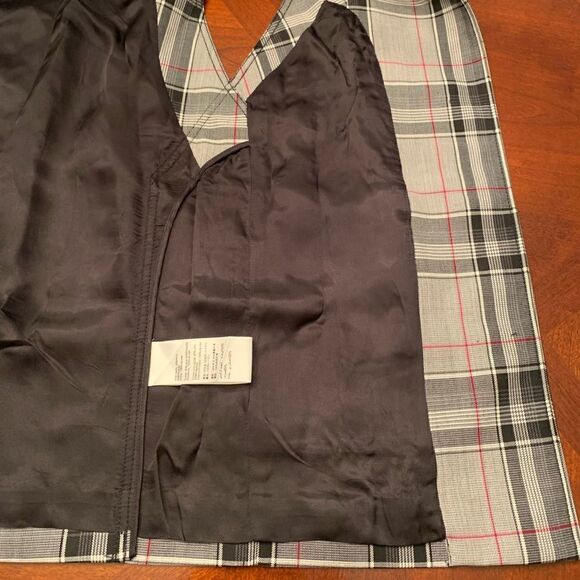 3.1 Phillip lim plaid dropped armhole hooded vest size XS oversized fit, NWT - Picture 9 of 10